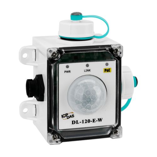 DL-120-E-W CR | IP67 Remote Illuminance Data Logger Module, Using DCON, Modbus RTU, Modbus TCP and MQTT Protocols (White Cover)